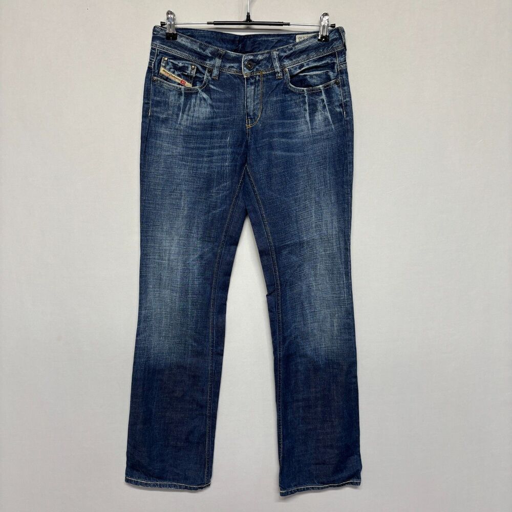 Vintage Diesel Bebel Women Bootcut Jeans Size 29x32 Denim Y2K C137 -14